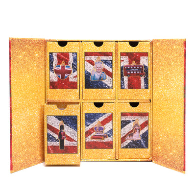 Kerstornament - Vondels British Icon Box / Set van 6 ornamenten