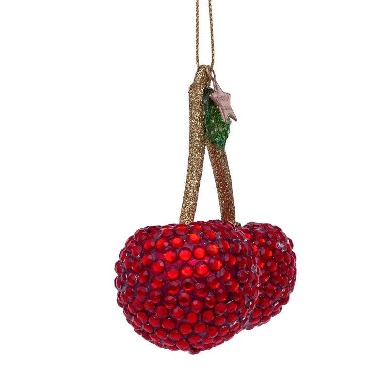 Kerstornament - Vondels Cherry Diamonds allover - JungleHome