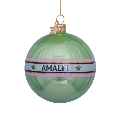 Kerstornament - Vondels Kerstbal Amalfi groen - JungleHome