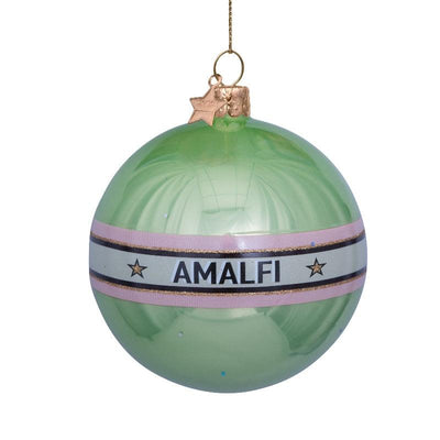 Kerstornament - Vondels Kerstbal Amalfi groen - JungleHome