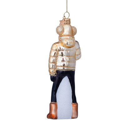 Kerstornament - Vondels Ski Lady - JungleHome