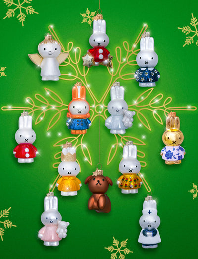 Kerstornament - Vondels Nijntje met knuffel