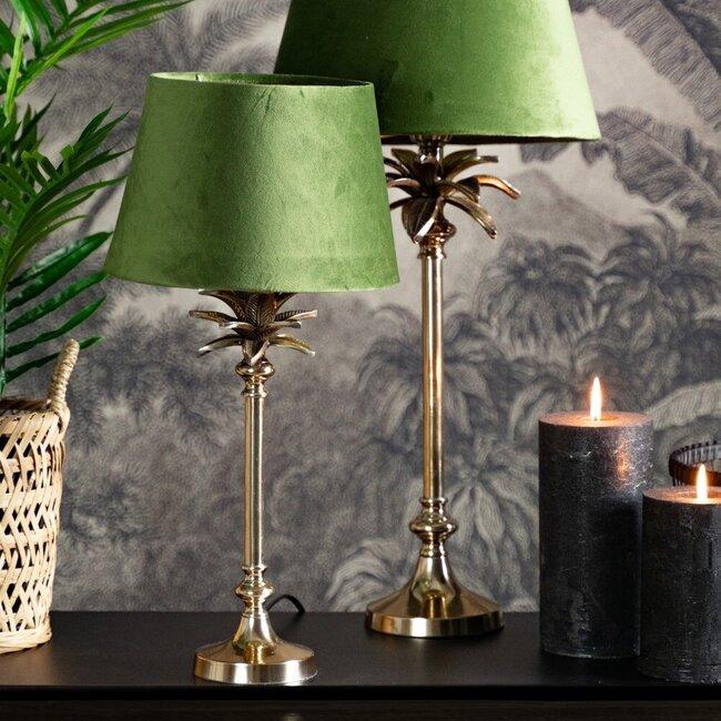 Lampenvoet - Palm Champagne goud 42cm - JungleHome
